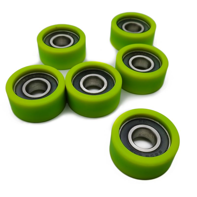 PU620142-20 6201RS Plastic gecoate PU Deep Groove Ball stalen lagers