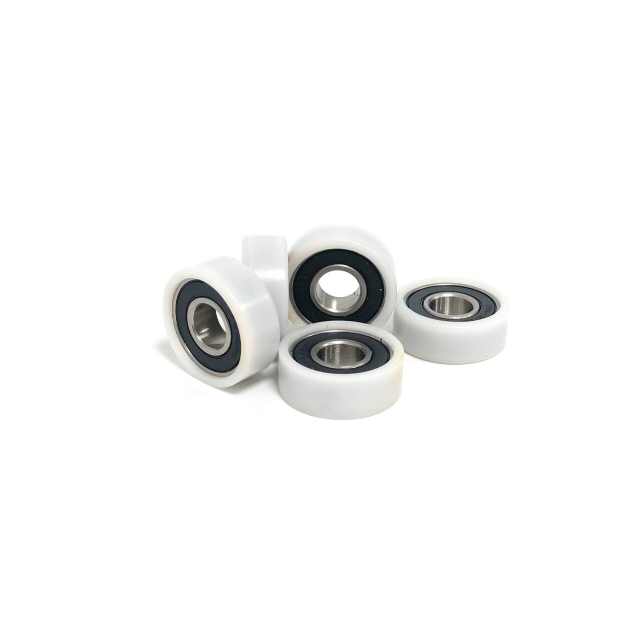 R6-25.4-10 Plastic gecoat diep groove kogellager